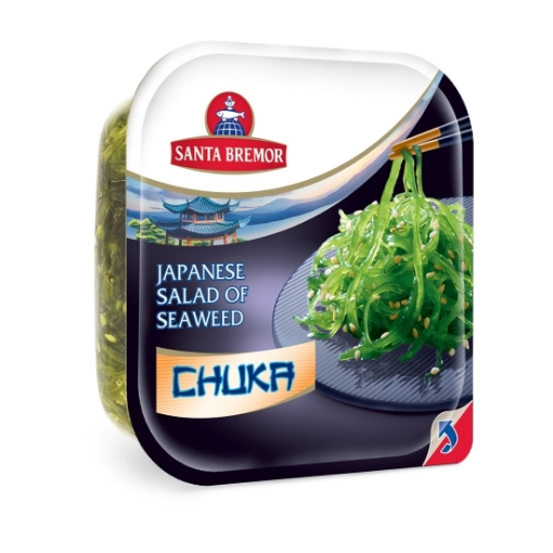 Case of 16 x 150g Santa Bremor Chuka Seaweed Salad units – wholesale NZ