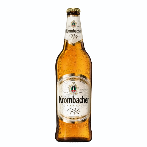 Case of 12 x 660ml Krombacher Pilsner beer bottles – wholesale NZ