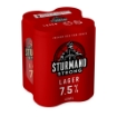 Šturmano Strong Premium Lager 7.5% 4-pack 500ml cans European import.
