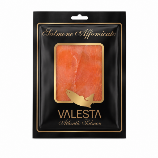Picture of Salmon fillets Cold smoked sliced VALESTA 120g, 6 packs per case